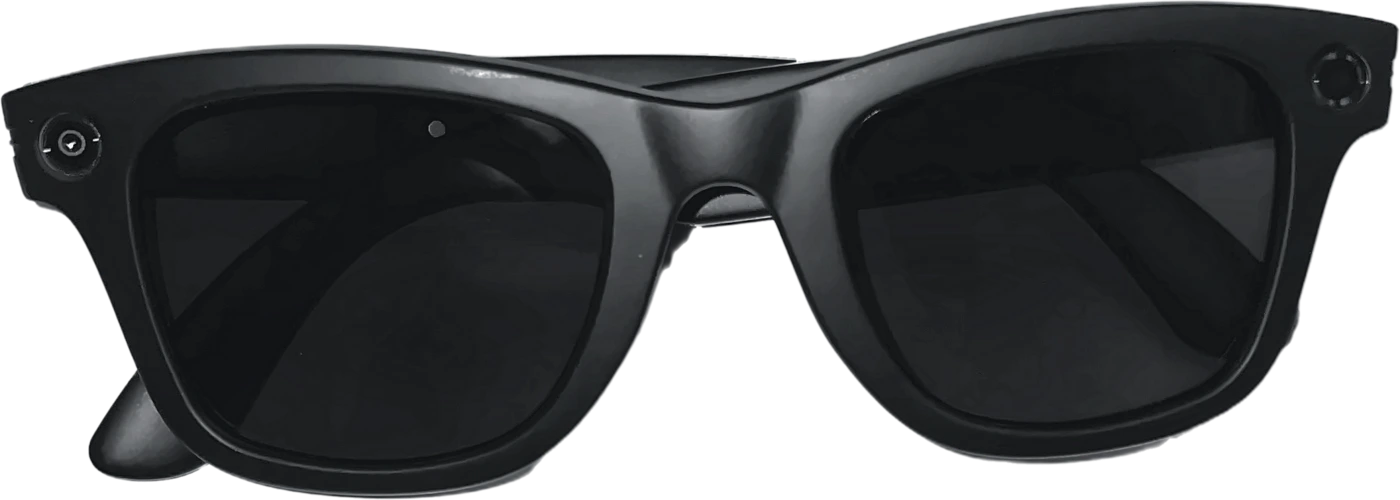 Gafas ZAID Aura negras, vista frontal